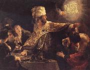 The Feast of Belsbazzar REMBRANDT Harmenszoon van Rijn